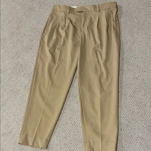 Banana Republic Women's Tan Cropped Pants